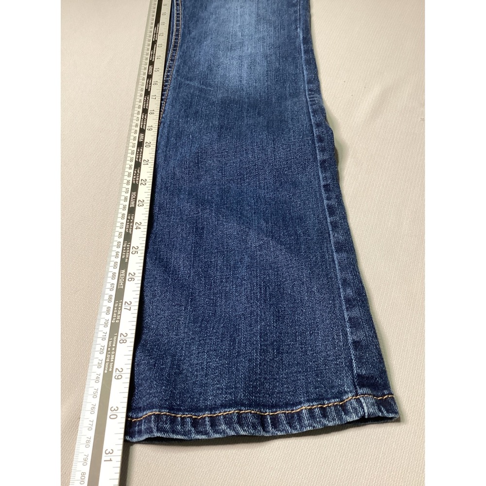 Aeropostale Bootcut Jeans Womens 6 Regular Dark Wash Denim‎ Y2K Casual Indie - Picture 7 of 8